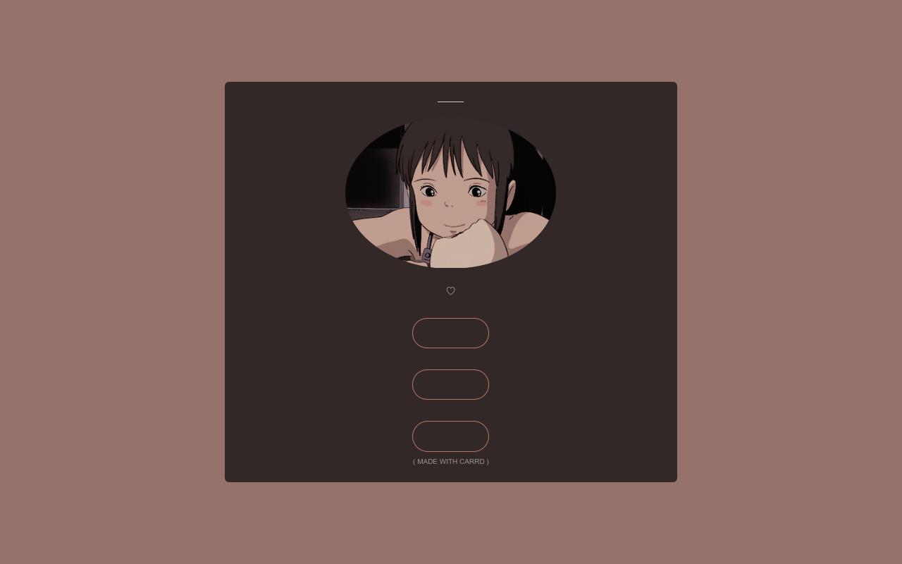 Carrd profile picture for @honeymoons